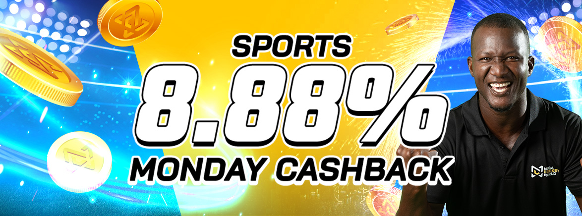 Sports 8.88% Monday Cashback