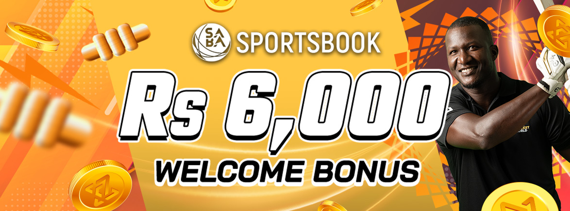 Sportsbook Rs 6,000 Welcome Bonus